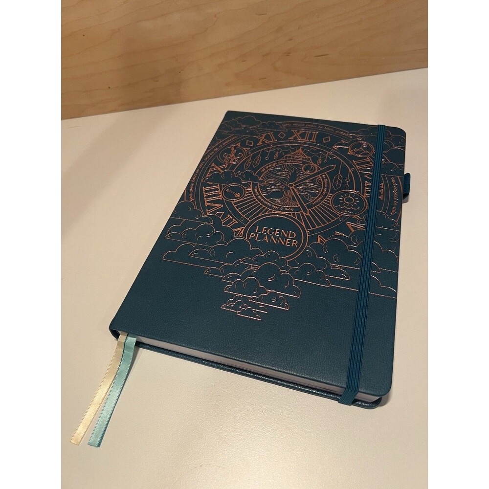 Legend Planner Undated Weekly (Dark Teal) Unused